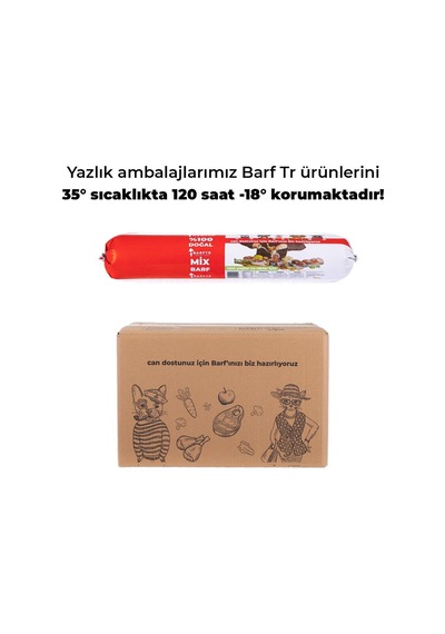 Barftr Mix Barf 13 KG Salam Yetişkin Köpek Maması 13 x 1 KG