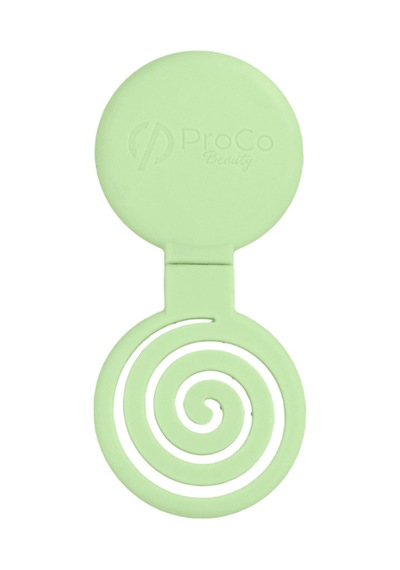 Proco Proco Beauty Makaron Saç Fırçası-üç Boyutlu 3d Esnek Aynalı Çanta Boy Saç Fırçası-compact Detangler