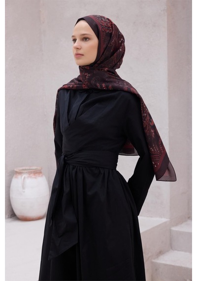 Belli Fresh Vual Şal 75 X 200 - 1468 Bordo