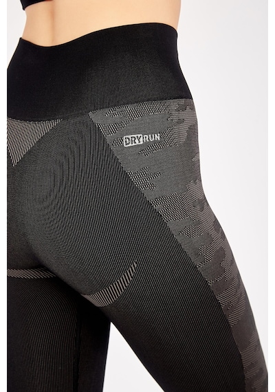 Maraton Active Slimfit Kadın Fitness Siyah Tayt 812081-siyah Siyah