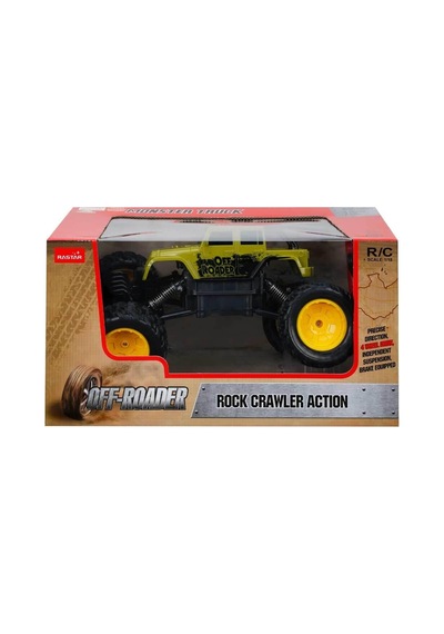 1:18 Rock Crawler Uzaktan Kumandalı Aksiyon Aracı - Yeşil