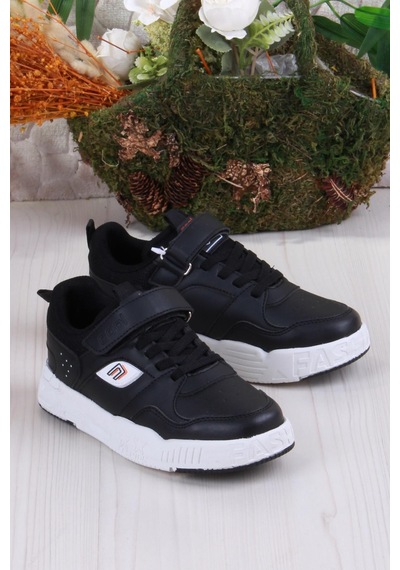 Fort Cool Prax Rahat Hafif Sneaker Erkek Çocuk Ayakkabı Siyah