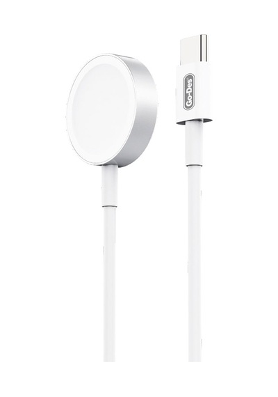 Go-Des GD-UC591 Apple Uyumlu iOS Watch Serisi Akıllı Saat Wireless Type-C Şarj Kablosu