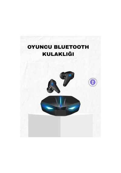 Bluetooth Kulaklık Tam Kablosuz Stereo Led Işıklı - Karbul9971-1608 Renkli