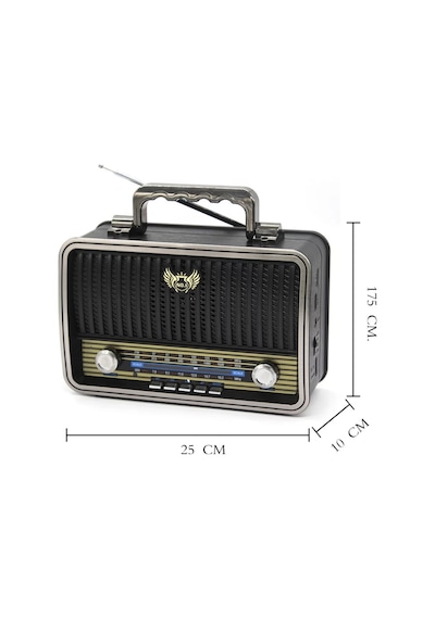 Kemai Md1909Bt Usb Sd Mp3 Bluetooth Şarjlı Nostaljik Radyo