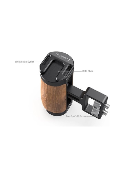 Smallrig 2913 Ahşap Mini Yan Sap 1/4 -20 Vida