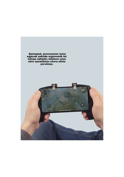 Ergonomik Mobil Oyun Gamepad Tutucu - Korbx7471-3666