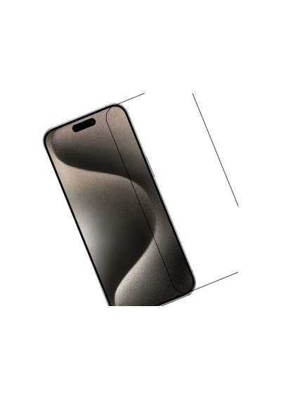 Apple iPhone 15 Pro Uyumlu Kırılmaz Ekran Koruyucu Temperli Cam