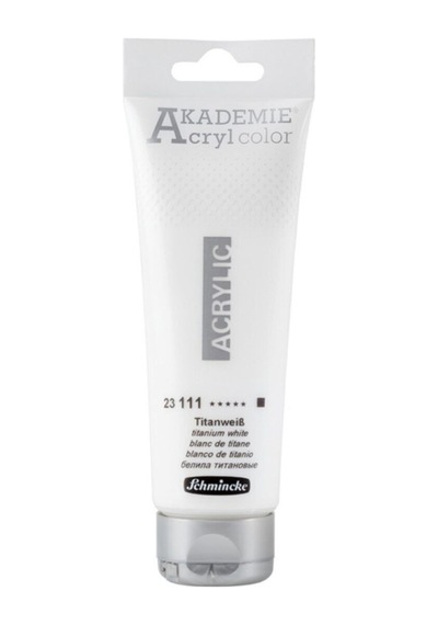 Schmincke : Akademie Akrilik Boya : Titanium White : 120 Ml