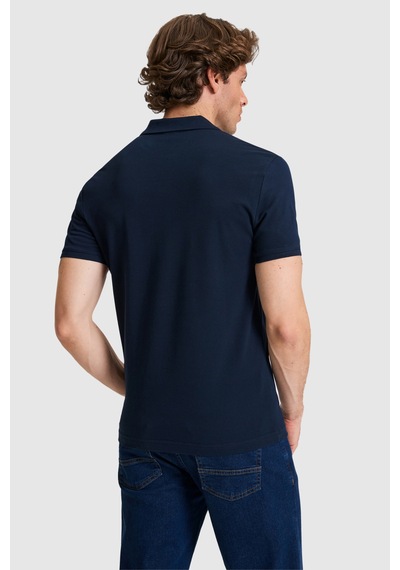 U.s. Polo Assn. Erkek Lacivert Tişört Basic 50322347-vr033