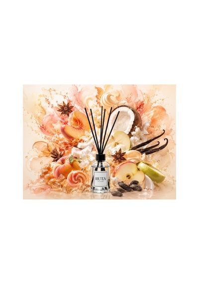 Vanilla Bambu Çubuklu Oda Kokusu 100ml Vanilya