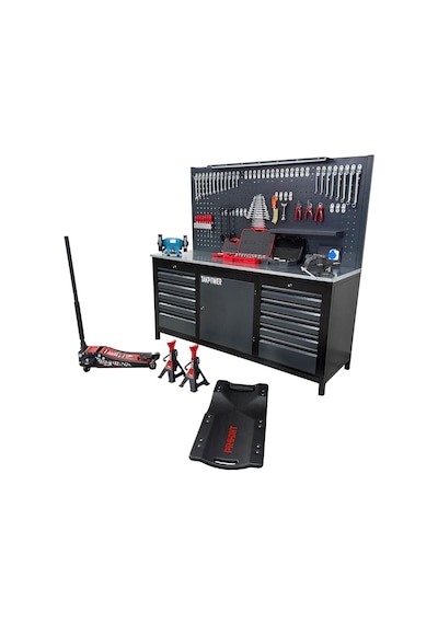 Takpower Oto Servis Ve Hobi Garaj Seti Premium - Premium Servis Seti