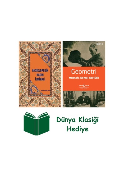 Ansiklopedik Kadın İlmihali + Geometri + Dünya Klasiği Hediye