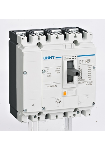 Chint Nm8n-125s 4 Kutuplu 125a 50ka Sabit Kompakt Şalter 271610