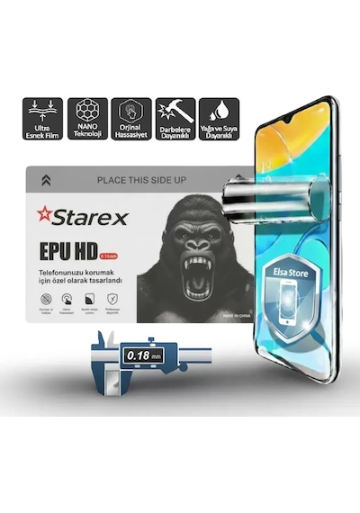 Xiaomi Mi 17t Pro Ekran Koruyucu Ultra İnce Epu - 0.18 Mm Hd Starex