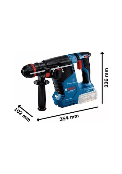 Bosch Professional GBH 187-LI One Chuck 18V 5.0 Ah Çift Akülü Kırıcı Delici – 0611923121