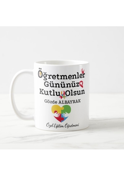 Özel Eğitim Öğretmeni - İsme Özel Kupa Bardak
