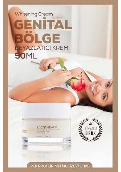 Ecc Health Genital Bölge Beyazlatıcı İntim Krem 50 ML