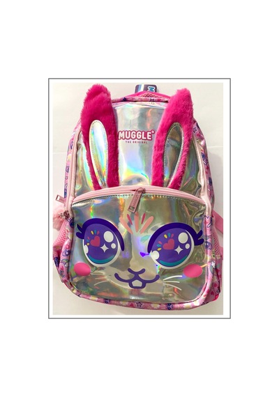 Muggle Okul Çantası Bunny Pembe Mu-7648