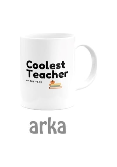 Cool Teacher Kupa Bardak Beyaz