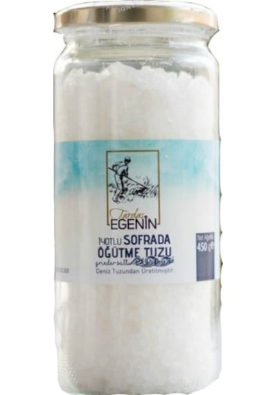Tardaş Egenin İyotlu Sofrada Öğütme Deniz Tuzu 450 G