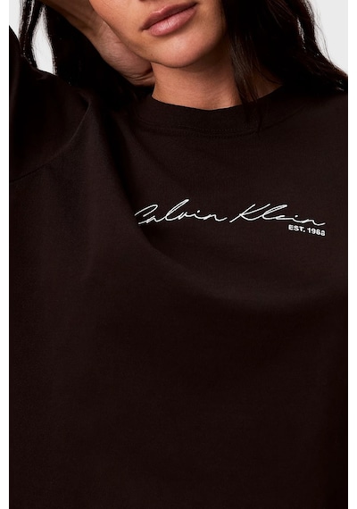 Calvin Klein Bayan T Shirt Lv047f820g Ub1 Siyah