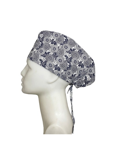 Girdap Desenli Doktor Hemşire Aşçı Hastane Bone Bandana M446