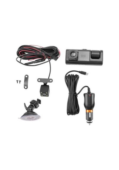 Createtech 3 Kameralı Araba Dvr 3 Kanallı Dash Kamera 1080p Hd Kayıt Cihazı