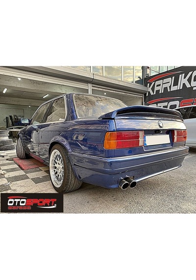 Bmw E30 M2 Çift Kat Spoyler Fiberglass Boyasız