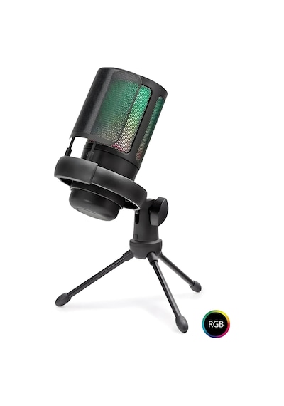 Streamcast S24 Rgb Usb Gaming Mikrofon 192khz/24bit Type-c Yayın, Podcast Ve Oyun Mikrofonu
