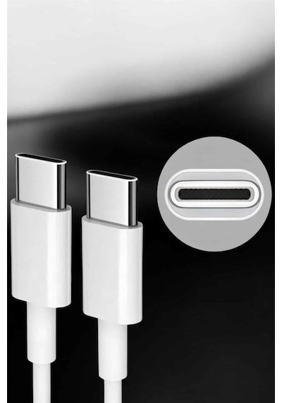 İos Uyumlu Type-c Girişli Hızlı Şarj 15/15 Pro Max Adaptör Ve Kablosu - Lisinya