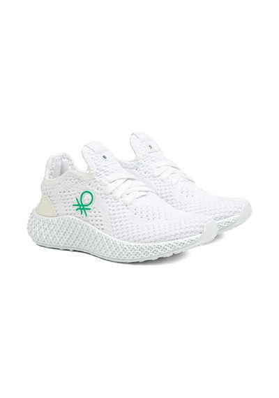 United Colors Of Benetton Benetton BN-30961- 3482 Beyaz - Çocuk Spor Ayakkabı 36069