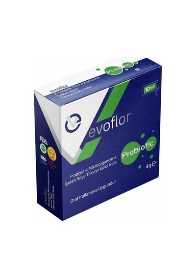 Tr Evoflor Probiyotik Saccharomyces Boulardii 10 Milyar Cfu 10 Saşe