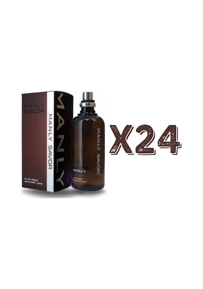 Manly Savor Erkek Parfüm EDC 24 x 125 ML