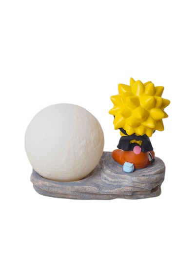 Naruto Uzamaki Gece Lambası Biblo Dekoratif Ürün Ev Ofis Yeni Yıl Doğum Günü Hediyesi Vitrin Süsü 15 Cm