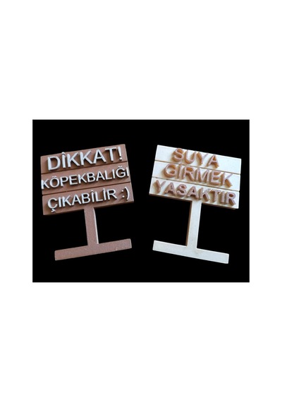 Akvaryum Tabelası - Dikkat Köpekbalığı-suya Girmek Yasaktır