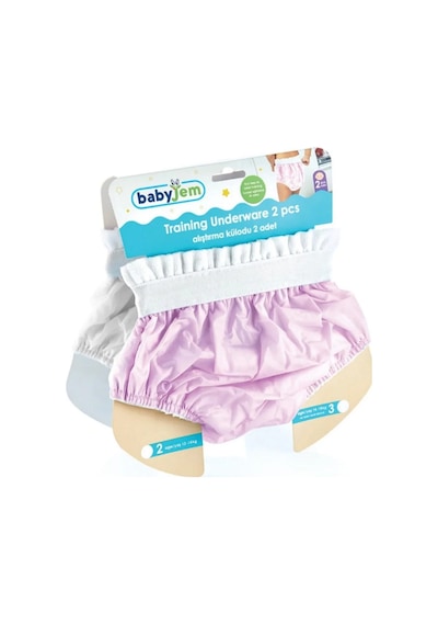 Babyjem Alıştırma Külodu 2'li Paket 2 Yaş Pembe