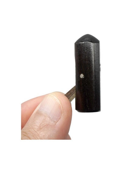 Rox Wood Mujingfang Mini Abanoz Enstrüman Rende Düz 35 Mm