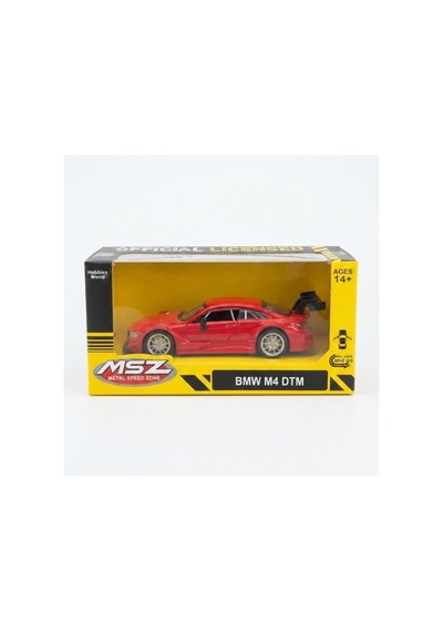 Hobbiez Lisanslı Bmw M4 Kapıları Açılabilir Model Diecast 1.36 Ölçek Metal Model Araç