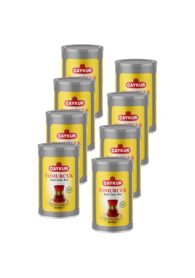 Tomurcuk Kokulu Earl Grey Dökme Çay 200 Gr. Sekizli Paket