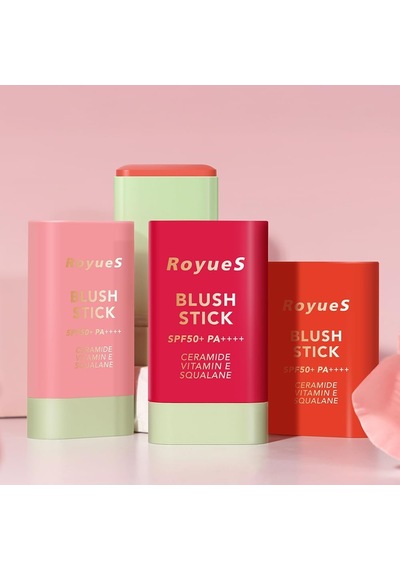 Stick Krem Allık Yumuşak Ve Nemlendirici Formül Yüksek Pigmentasyon Spf 50+ Ruby 19gr Çok Renkli