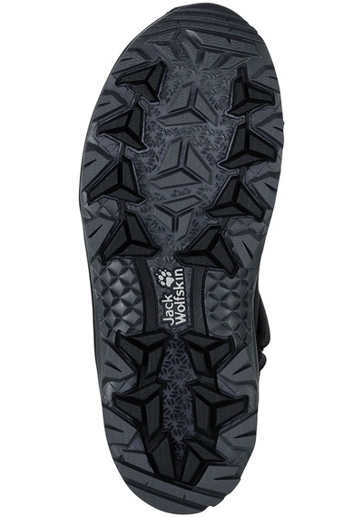 Jack Wolfskın Jack Wolfskin Vojo Shell Texapore Mid Vc K Unisex Çocuk Gri Bot 6350 Antrasit