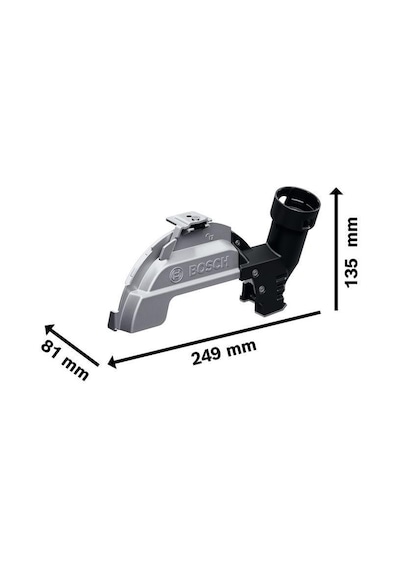 Bosch Gde 180-cg 180 Mm Taşlamalar İçin Toz Emme Adaptörü 1600a033zb