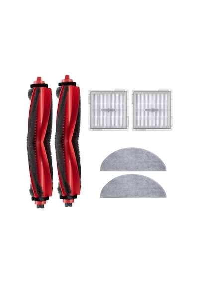 Roborock Q8 Max Pro 2025 Model Uyumlu Fırça Hepa Filtre Mop Seti-6 Parça