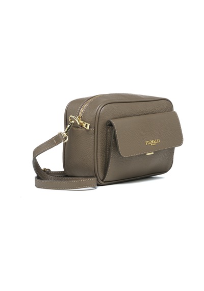 Çapraz Çanta Kadın Sandy Piumelli Milano Bag D40 Taupe Taba