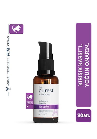 The Purest Solutions Vita-A Rejuvenating Retinol Serum (%1 Retino) 30 ML