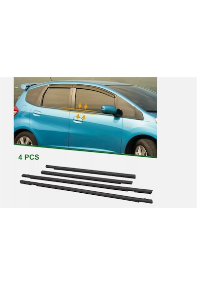 Npe Honda Jazz 2002-2008 Çıta Dış Cam Sıyırıcı Fitil Takım 4 Adet