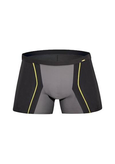 Doreanse 1720 Erkek Modal Çizgili Torbalı Gri Boxer