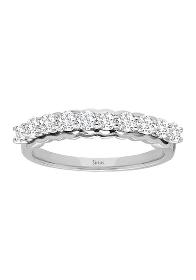 Sirius G Renk 0,40 Karat Pırlanta Yarım Tur Yüzük 0823R0139