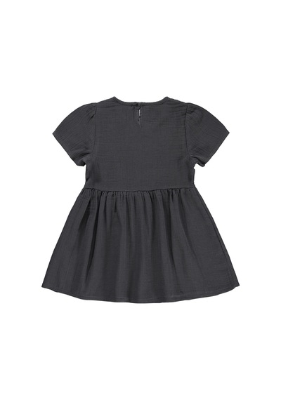Civil Girls Fiyonklu 2 -5 Yaş Elbise  - Gri 26395356126S1